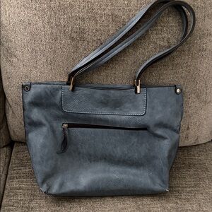 Elegant Blue Tote Bag